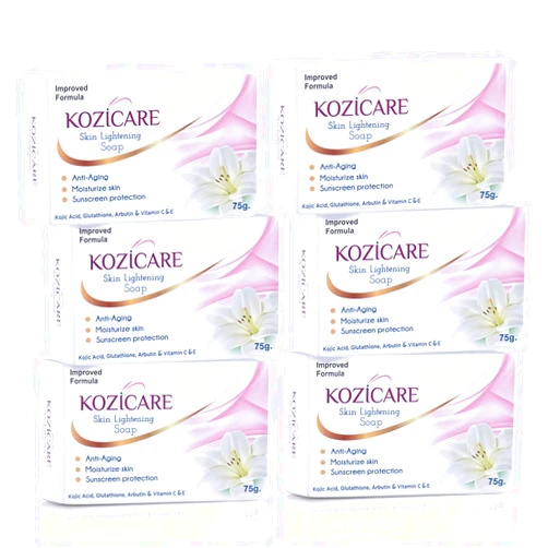 Jigna Kozicare Skin Lightening Soap - 75g (Pack of 6)