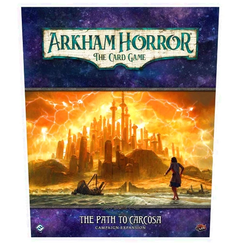 Fantasy Flight Games Arkham Horror The Card Game The Path to Carcosa Expansion | Horror Game | Mystery Game | Cooperative Card Game | Ages 14+ | 1-2 Players | Avg. Playtime 1-2 Hours | Made