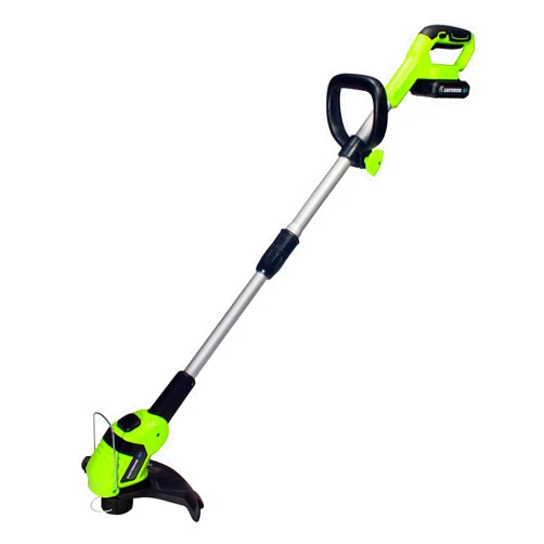 Earthwise Power Tools by ALM Earthwise LST02010 20-Volt 10-Inch Cordless String Trimmer, 2.0Ah Battery & Fast Charger Included, One Size