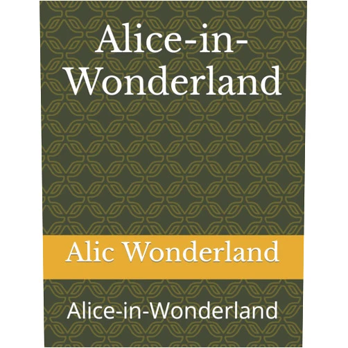 Alic Wonderland Alice-in-Wonderland: Alice-in-Wonderland