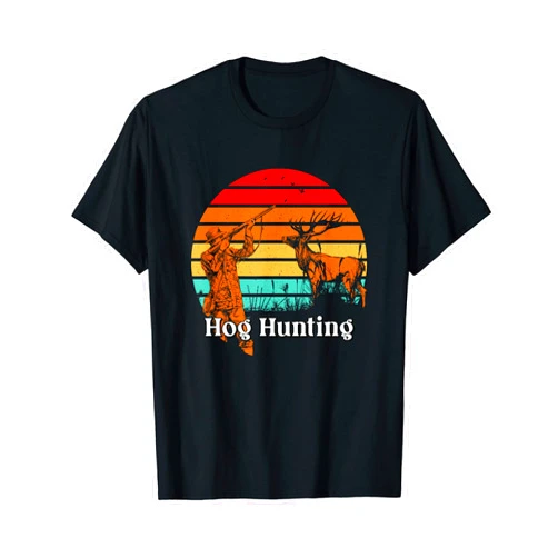Wild Swine Poaching Outdoor Hunter Poacher Hog Hunting Wild Pig Trapping Hog Boar Trapper Wildlife T-Shirt