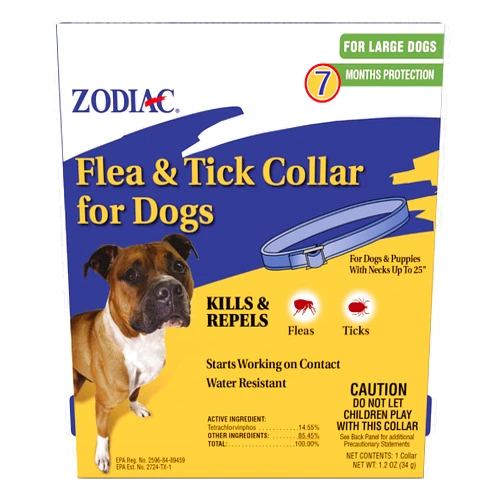 Zodiac Flea and Tick Collar for Large Dogs