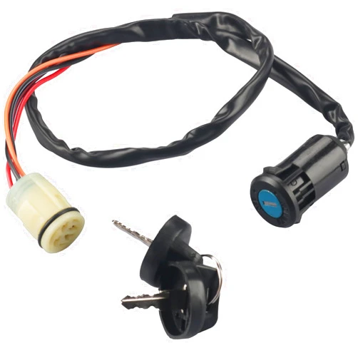 Gashwer Waterproof Ignition Switch Key Compatible with Honda ATV TRX350 TRX420 TRX450 Rancher 350 400 420 Foreman 450 500 TRX500 TRX350FM 4x4 2000-2006