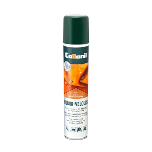 Collonil Suede and Nubuck Spray – Waterproofing and Protecting Spray 200ml - Black - Designed to Protect and Refresh the Color Suede and Nubuck