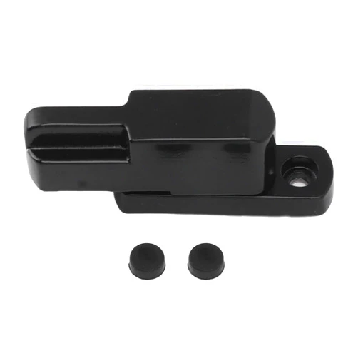 UUWOQYIS Window Latch Sash Lock Aluminum Alloy Anti Theft T Type Child Proof Safety Lock Home Security (Black)