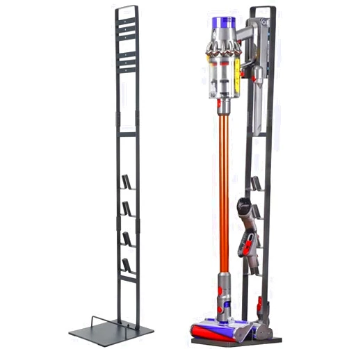 BRIGHTSHOW Vacuum Stand for Dyson V15 V11 V10 V8 V7 V6,Stable Metal Storage Bracket Holder for Handheld DC30 DC31 DC34 DC35 DC58 DC59 DC62 Cordless Vacuum Cleaners Accessories