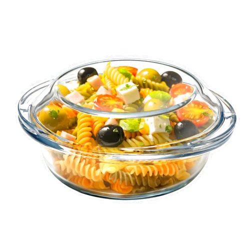 NUTRIUPS 13OZ Mini Glass Casserole Dish With Lid, 5.5in Oven Safe Bakeware with Handles, Microwave Oven Safe Glass Bowl with Lid