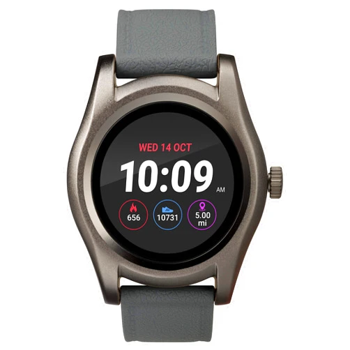 iConnect by Timex Classic Round Touchscreen Smartwatch with Heart Rate, Notifications and Two-Way Bluetooth Calling