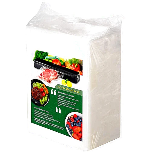 AENTGIU 300-Count Food Vacuum Sealer Bags 8 x 12 inch, Thick BPA Free Sous Vide Bags Compatible with All Vac Machines, Food Saver, Seal a Meal, Weston, Commercial Grade Quart Precut Meal Prep Storage Bags 8