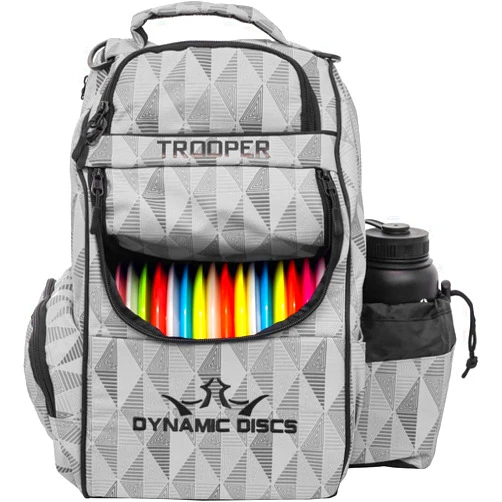 D·D DYNAMIC DISCS Dynamic Discs Trooper Disc Golf Bag | Large Frisbee Bags with 18+ Discs Capacity | Lightweight & Durable Backpack | Great Gifts or Disc Golf Accessories for Men | Ideal for Beginners & Pro Players