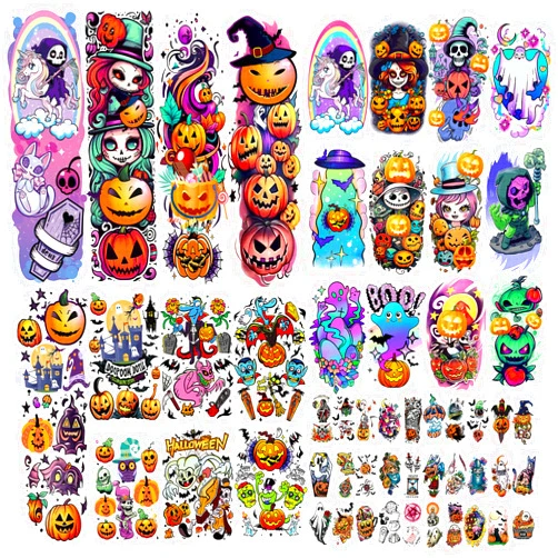 Weipbwor Kids Full Arm Temporary Tattoos