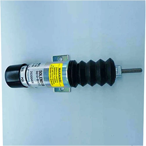 WSbaodan Dual Coil Pull Solenoid D610-B1V12 D610B1V12 Compatible with Kubota D905 Engine 12V