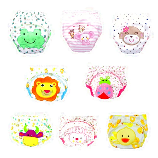 Smart sisi New Anti Leakage Training Pants for Babies, Toddler 6 Layers Potty Training Pants 8 Pack
