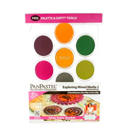 PanPastel Colorfin 30076 Pan Ultra 9ml Soft Artist Pastel Set (7 Per Package)