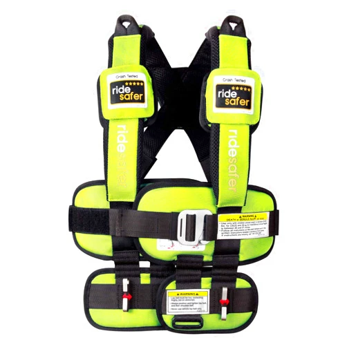 RideSafer Safe Traffic System Ride Safer Travel Vest Gen 5, Large, Yellow Large Yellow