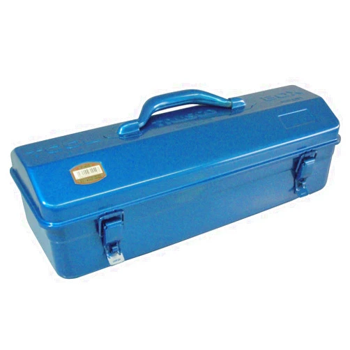 TRUSCO Y-410-B Mountain Tool Box, 17.1 x 6.6 x 6.8 inches (433 x 168 x 173.5 cm), Blue