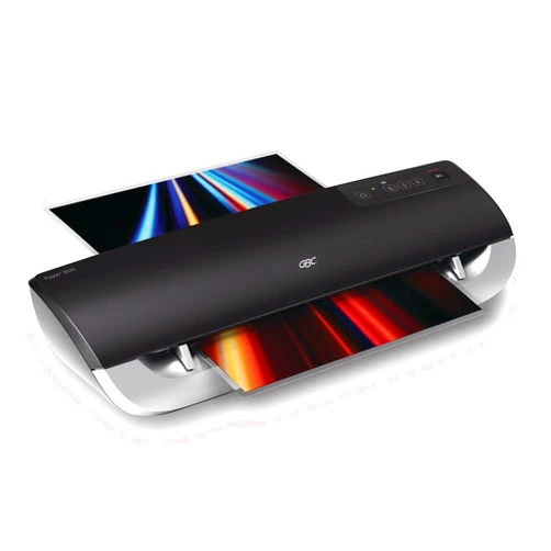 GBC Thermal Laminator Machine, Fusion 3000L, 12 Inch, 1 Min Warm-up, 3 or 5 Mil, with 30 EZUse Laminating Pouches (3381650027)