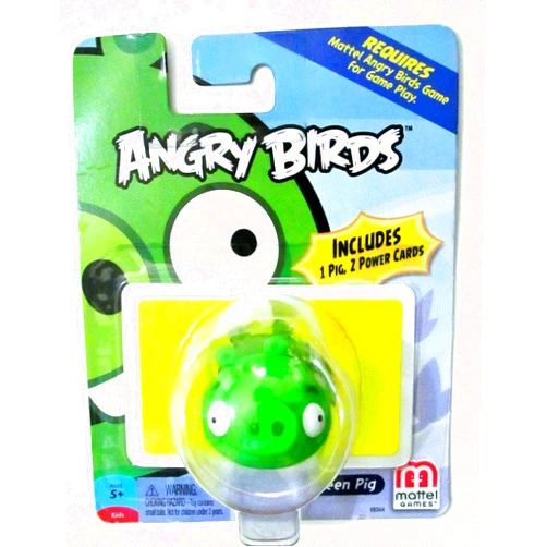 Mattel Angry Birds Mini Figure Green Pig
