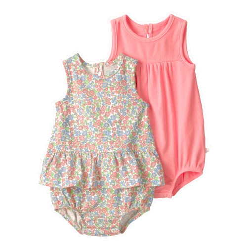 little planet by carter's unisex-baby Organic Cotton Gauze Shortall