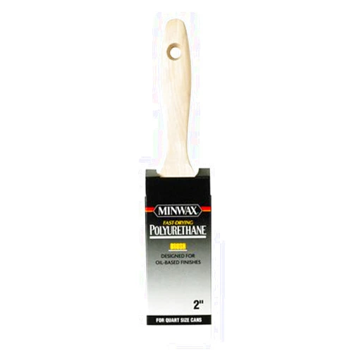 Minwax 2 in. W Flat White China Bristle Varnish Brush