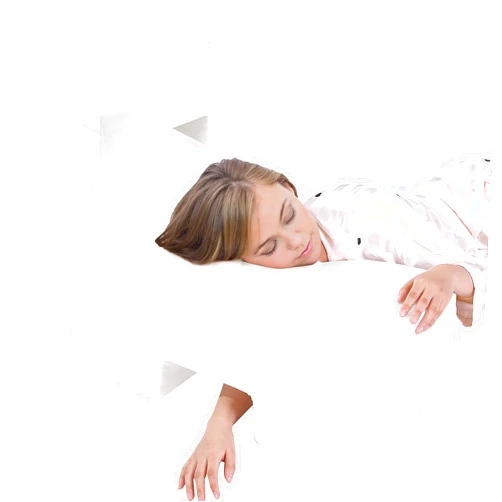 HOMBYS Side Sleeper Pillow with Arm Hole, Super Firm High Density Support, No Pressure on Arms, Arm Hole Slots Neck & Shoulder Pain Relief, Suitable for Side,Back & Stomach Sleepers