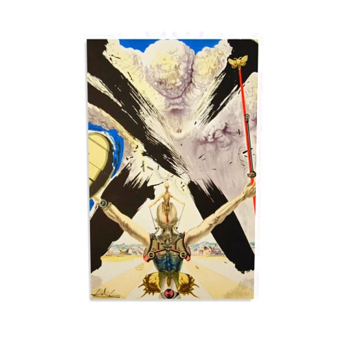Generic The Atomic Era (1957) -Salvador Dalí Poster Decorative Painting Canvas Wall Art Living Room Posters Bedroom Painting 12x18inch(30x45cm)