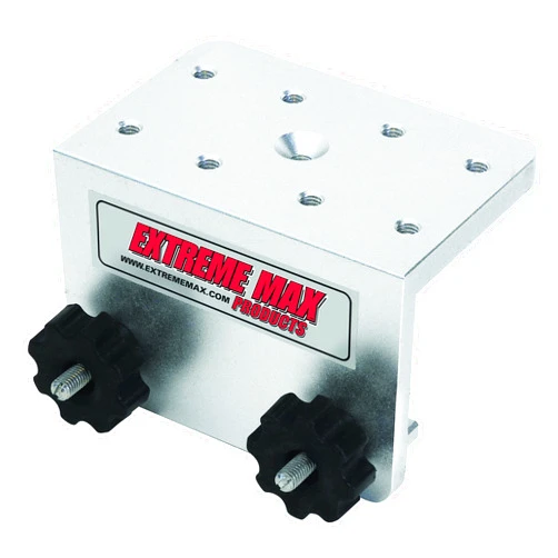 Extreme Max 3005.4405 90° Aluminum Slider Base for Lund Sport Track Systems
