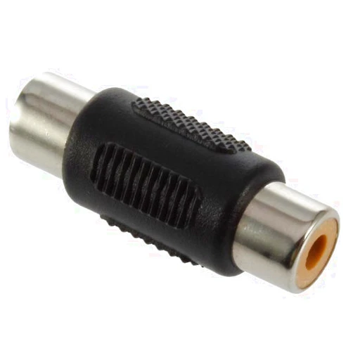 JDYYICZ Female to Female RCA Coupler Adapter Connector (Pack of 10)