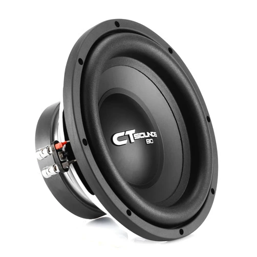 CT Sounds Bio 10” 800-Watt Dual 4-Ohm Car Subwoofer