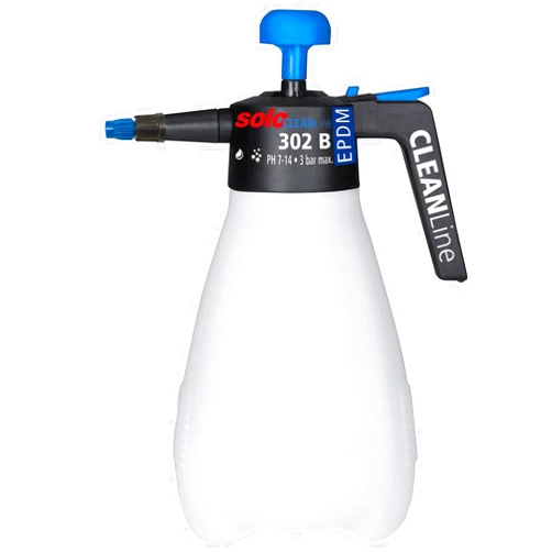 SOLO 302-B 2-Liter CLEANLine One-Hand Sprayer W/EPDM Seals (PH 7-14) and O-Rings