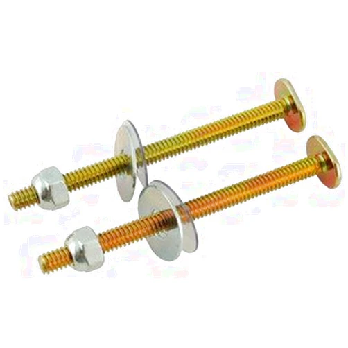 Plumb USA PlumbUSA 1/4-by-3-1/2-Inch Toilet Bolt Screw Set,Long Bolts