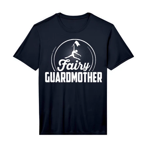 Color Guard Mom Gifts Co. Mens Fairy Guardmother - Funny Guardian Mom Word Game for Mother's Day Performance T-Shirt