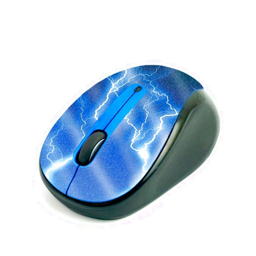 MIGHTY SKINS MightySkins Glossy Glitter Skin for Logitech M325 Wireless Mouse - Lightning Storm | Protective, Durable High-Gloss Glitter Finish | Easy to Apply, Remove, and Change Styles | Made in The USA
