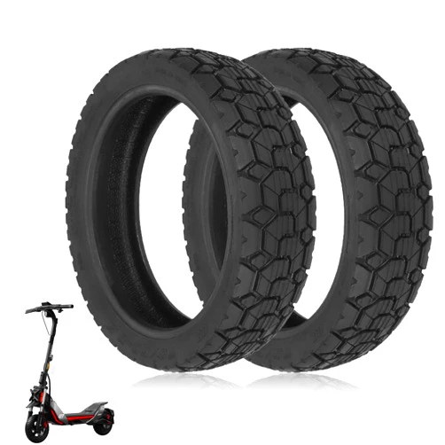 RidTianTek 11 inch 70/60-7.5 Tubeless Tire for Segway Ninebot MAX G3/ZT3/ZT3 Pro Kicscooter Accessories, Hoverboard Heavy Duty Rubber Tire Explosion-proof Rear Front Wheel Replacement, 2 Pack