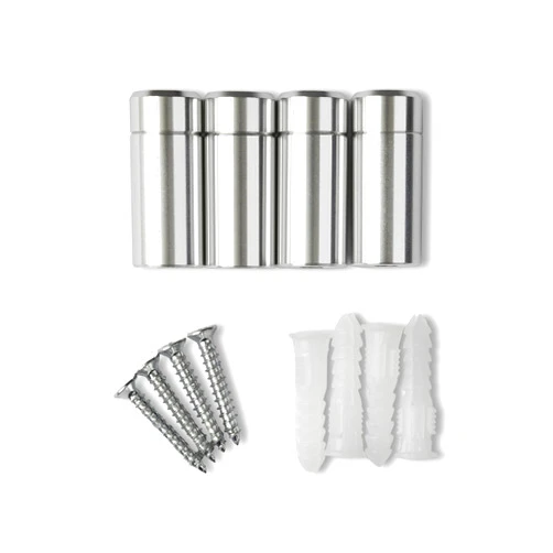 Wexel Art Mounting Floating Frame Hardware, 1-inch, Silver, 4 Count