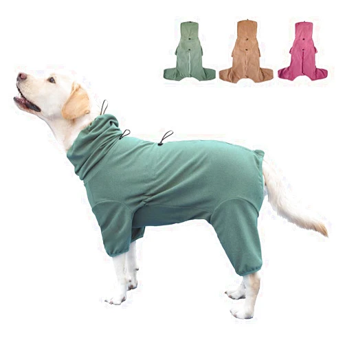 KOOGAL Pet Pajamas for Large Dogs,Extra Large Stretch, Suitable for Adult Dogs, Medium-Sized Dogs, Large Dogs Jumpsuit Four-Legged Dog Clothes, Surgical Recovery Dog Clothing. (Green Color, 7XL)