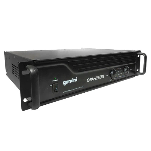 Gemini GPA-2500 3000W Professional DJ Power Amplifier