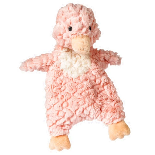 Mary Meyer Lovey Baby Soother Putty Nursery Soft Toy, 13-Inches, Blush Pink Duck