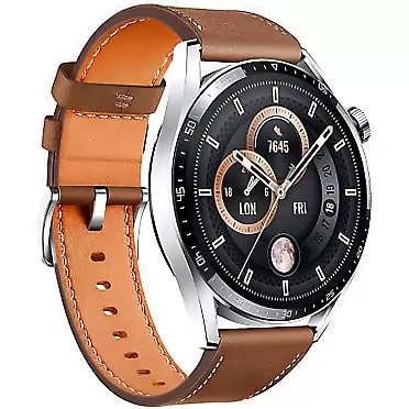 HUAWEI Watch GT 3 46 mm Smartwatch, Durable Battery Life, All-Day SpO2 Monitoring, Personal AI Running Coach, Accurate Heart Rate Monitoring, 100+ Workout Modes, Stainless Steel