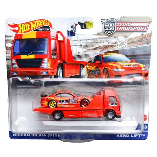 Hot Wheels Nissan Silvia Aero Lift - Team Transport
