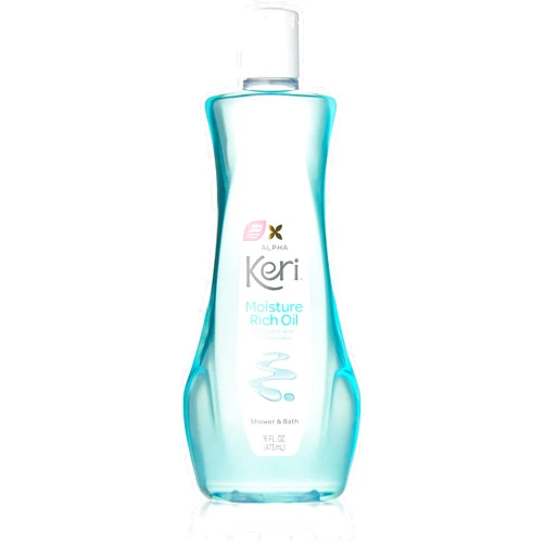 Keri Alpha Keri Shower & Bath Moisture Rich Oil 16 oz