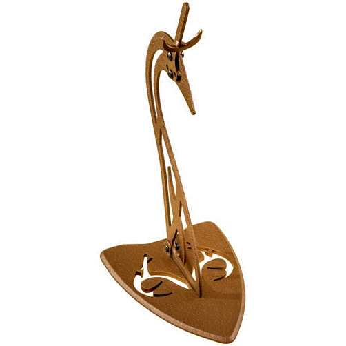 Skull Hooker Table Hooker Powder Coated Steel Trophy Mount - Perfect Kit for Table Display of Taxidermy Deer Antlers and Other Skulls - Available in Graphite Black and Robust Brown