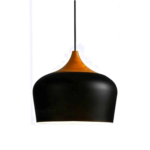 CZLZY Nordic -Style Metal Chandeliers, E27 Single -Head Hanging Light, Creative Color Lampshades, Ceiling Decorative Pendant Lamp, Restaurant Bar Lighting Fixture