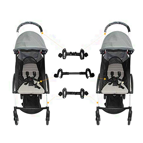ROMIRUS Stroller Connectors, Turn 2 strollers into an instant tandem stroller, Fits Most Strollers