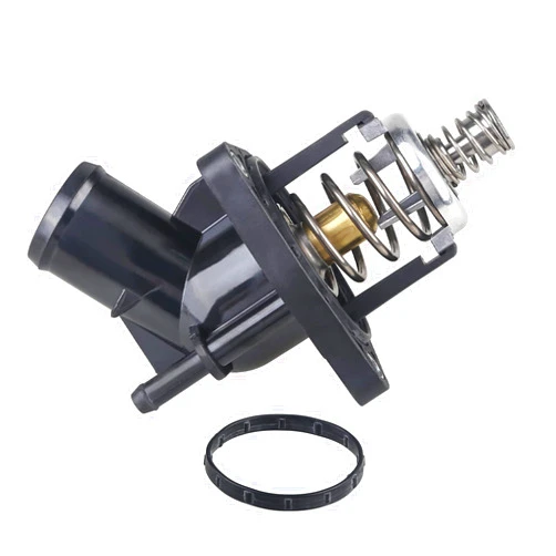 WMPHE Engine Coolant Thermostat Housing Replacement for 15-11125 Chevy Silverado Suburban Tahoe Corvette, GMC Sierra Yukon and Cadillac Escalade 2014-2020, Thermostat Housing Water Assembly