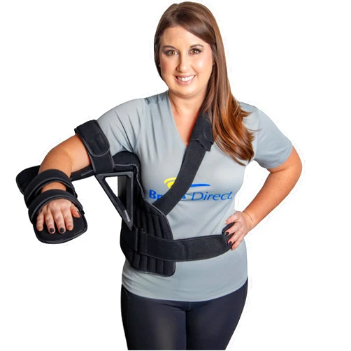 Brace Align Rotator cuff repair, elbow injury, shoulder injury, tendonitis, Frozen Shoulder, elbow fracture, post-surgical stabilization, shoulder immobilization.