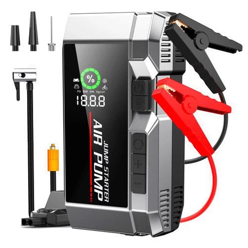 AIPOWAY 7000A Car Jump Starter with Air Compressor, 35000mAh Battery Jumper Starter Portable, Jump Starter Battery Pack (All Gas/12.0L Diesel),150PSI Tire Inflator, 70 Starts 12V Auto Battery Booster