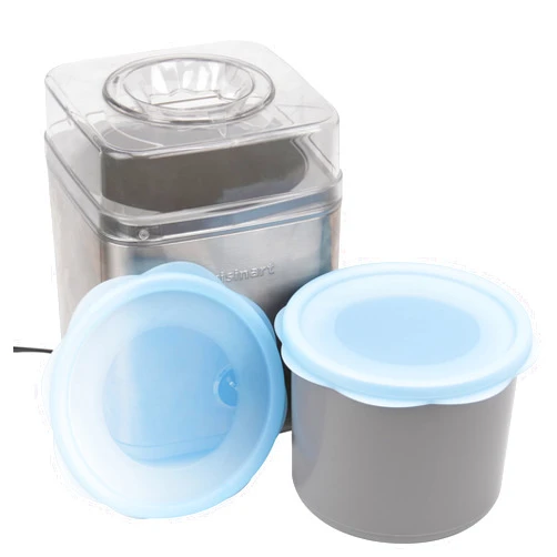 Kiicii Silicone Lids for Cuisinart 2-Quart Freezer Bowl, 2 Pack Reusable Covers for Cuisinart lce Cream Maker, Dishwasher, Microwave & Freezer Safe, Kitchen Accessory