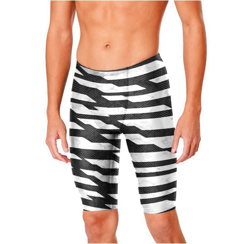 Speedo Men's Swimsuit Jammer Endurance+ Printed Team Colors