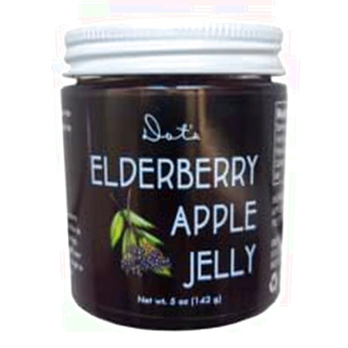 Smoke Camp Crafts Elderberry Apple Jelly, 5 oz - Craft, Gourmet, Unusual Jams & Jellies Made in West Virginia, USA (6)